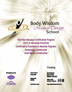 Body Wisdom Massage Therapy School catalog